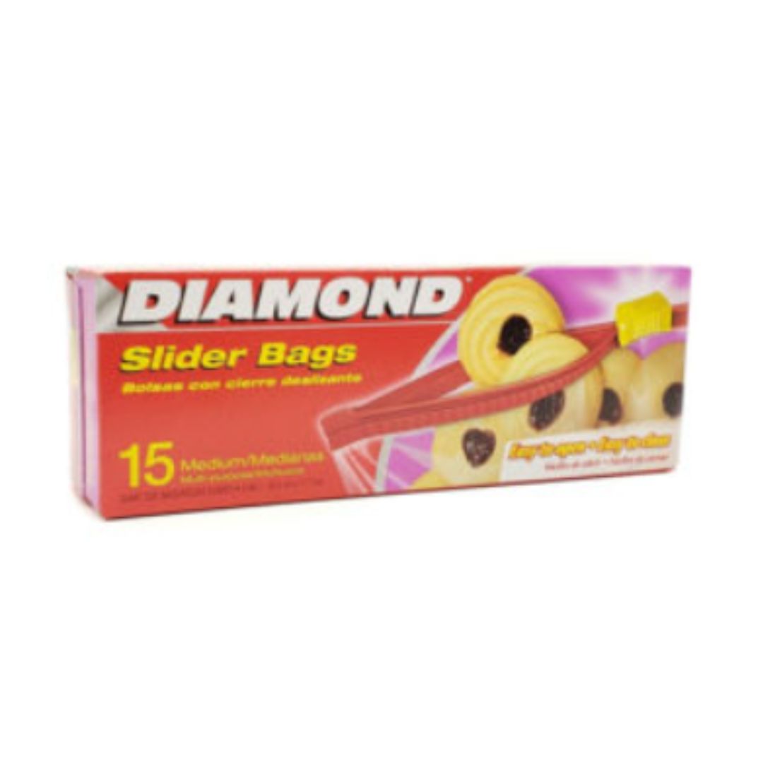 DIAMOND STORAGEBAG MED 12/15CT