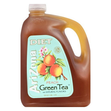 ARIZONA DIET PEACH GREEN TEA 1GAL