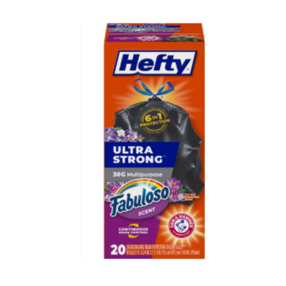 HEFTY Ultra STRONG TRASH 30G 20 / 8CT
