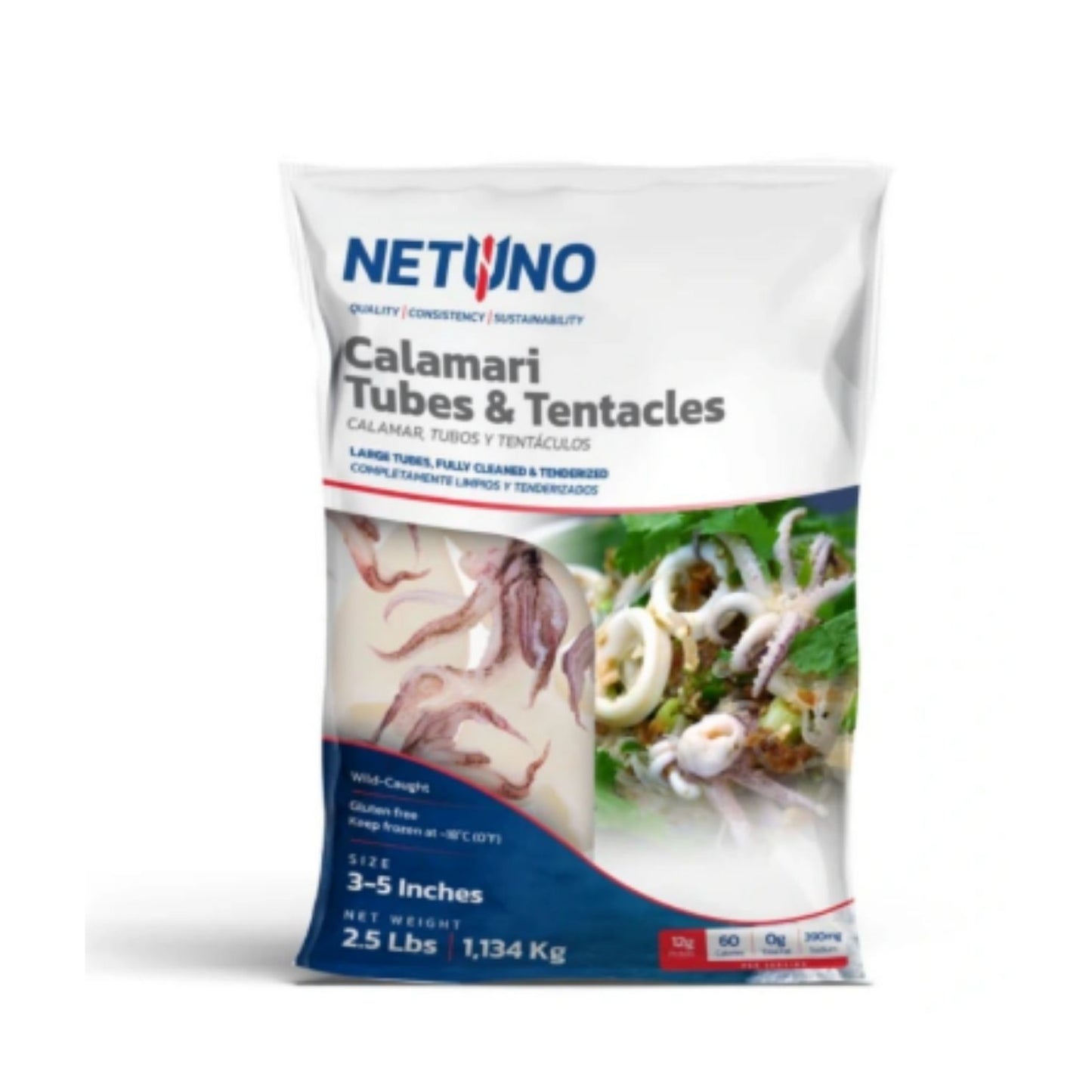 CCalamari Tubes & Tentacles-  8 "/ 104 X 2.5