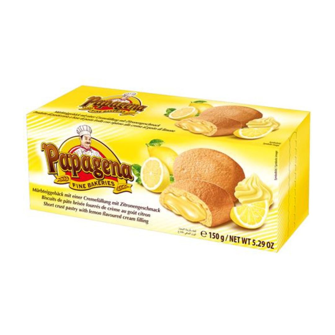 Papagena Biscuits Met Citroencremevulling 150 Gr x 18