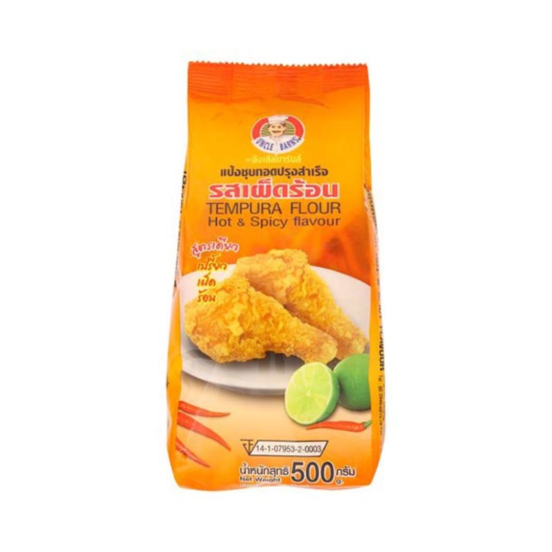 UNCLE BARN'S TEMPURA HOT & SPICY FLOUR 500gr