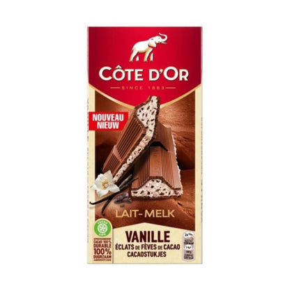 COTE D'OR BONBONBLOC MELK VANILLE 192 Grams