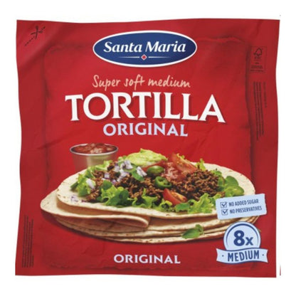 SANTA MARIA SOFT TORTILLA 8ST / 12