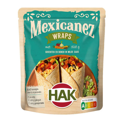 HAK MEXICANEZ WRAPS 550GR / 6