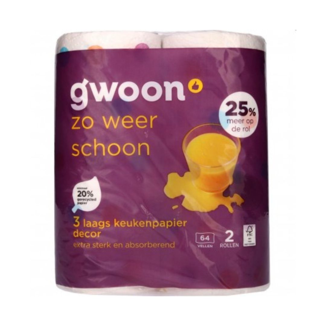 G'WOON E KITCHEN PAPER 3-PLY 2