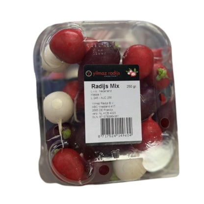 A.G.F. RADIJS MIX 3 KLEUREN 250Grams