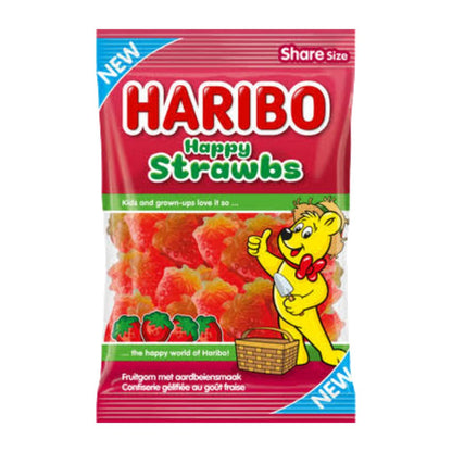 HARIBO HAPPY STRAWBS FRUITGOM