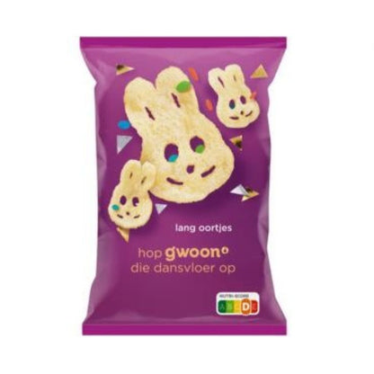 G'woon Potato Chips Long Ears Natural  125GR / 15