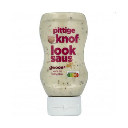 G'woon Pittige Knoflooksaus 6 x 300 Ml