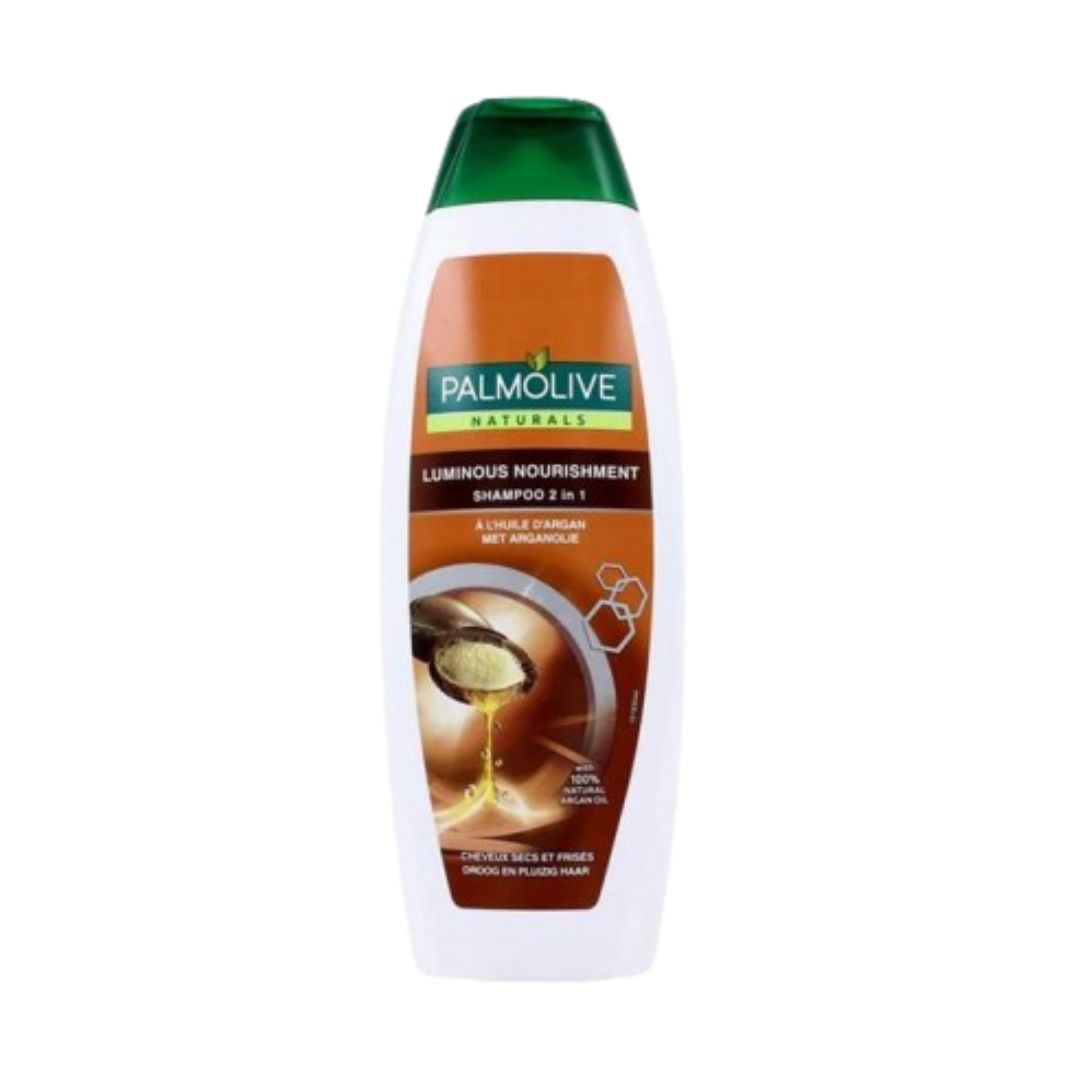 Palmolive Shampoo - 2 In 1 Luminous Nourishment Argan Oil 350 ml