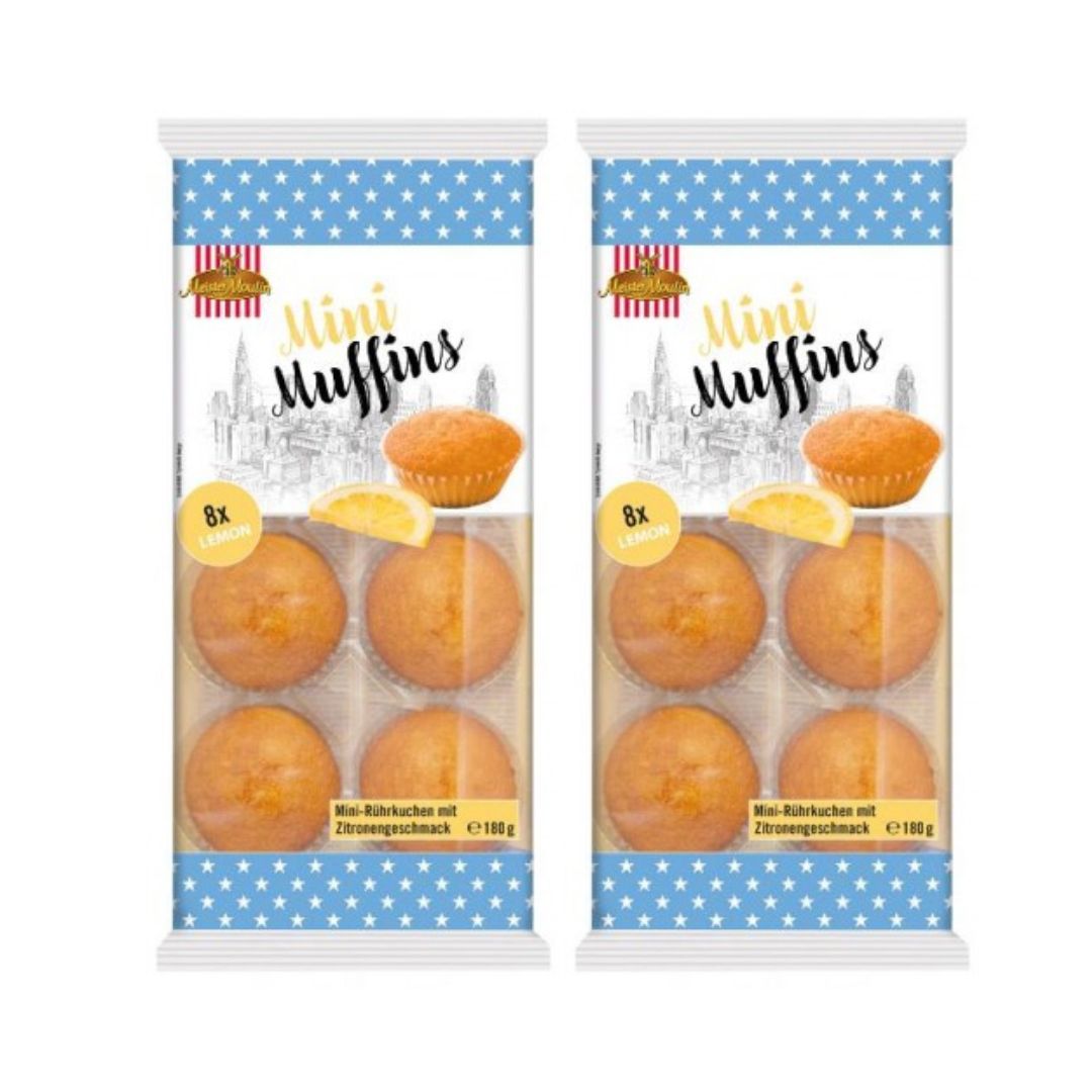 Mini Muffins Lemon ( 8 Pieces / 180 Gr )