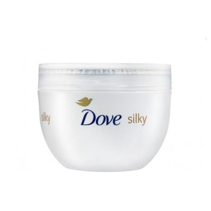DOVE SILKY PAMPERING BODY CREAM 300ML / 4