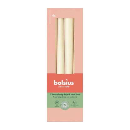 Gothic Candles 245/24 Box 4 Soft Pearl