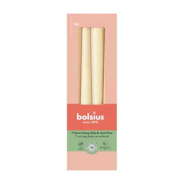 Gothic Candles 245/24 Box 4 Oat Beige