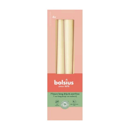 Gothic Candles 245/24 Box 4 Oat Beige