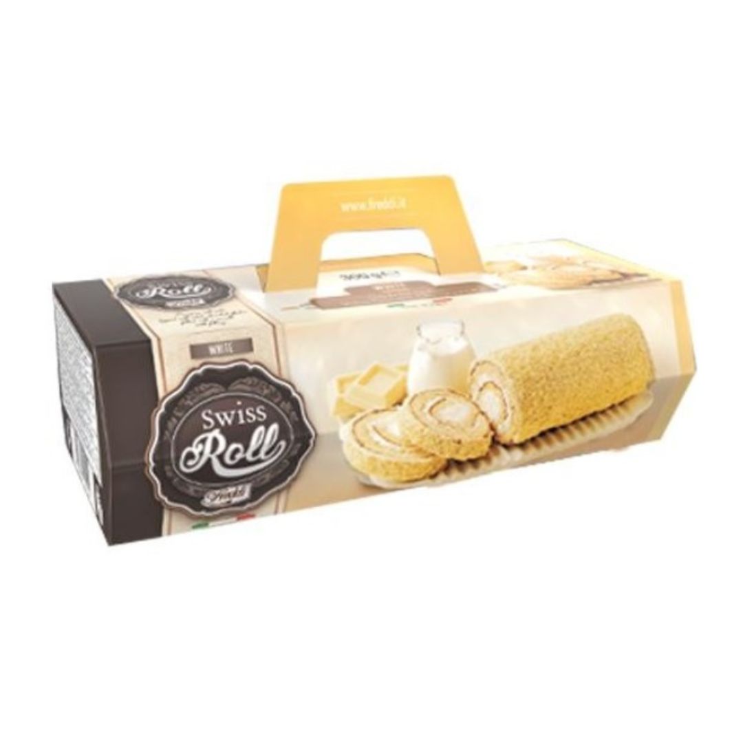FREDDI SWISS ROLL WHITE 300gr / 8
