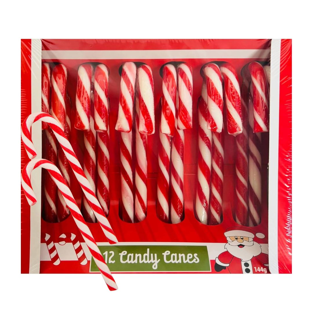 FUN CANDY CANES RED / WHITE (