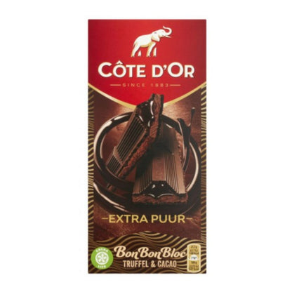 COTE D'OR BONBONBLOC TRUFFEL CACAO 190 Grams
