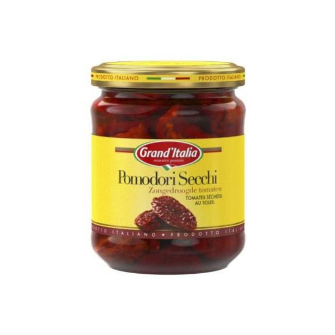 GRAND'ITALIA ZONGEDROOGDE TOMATEN 180GR / 6