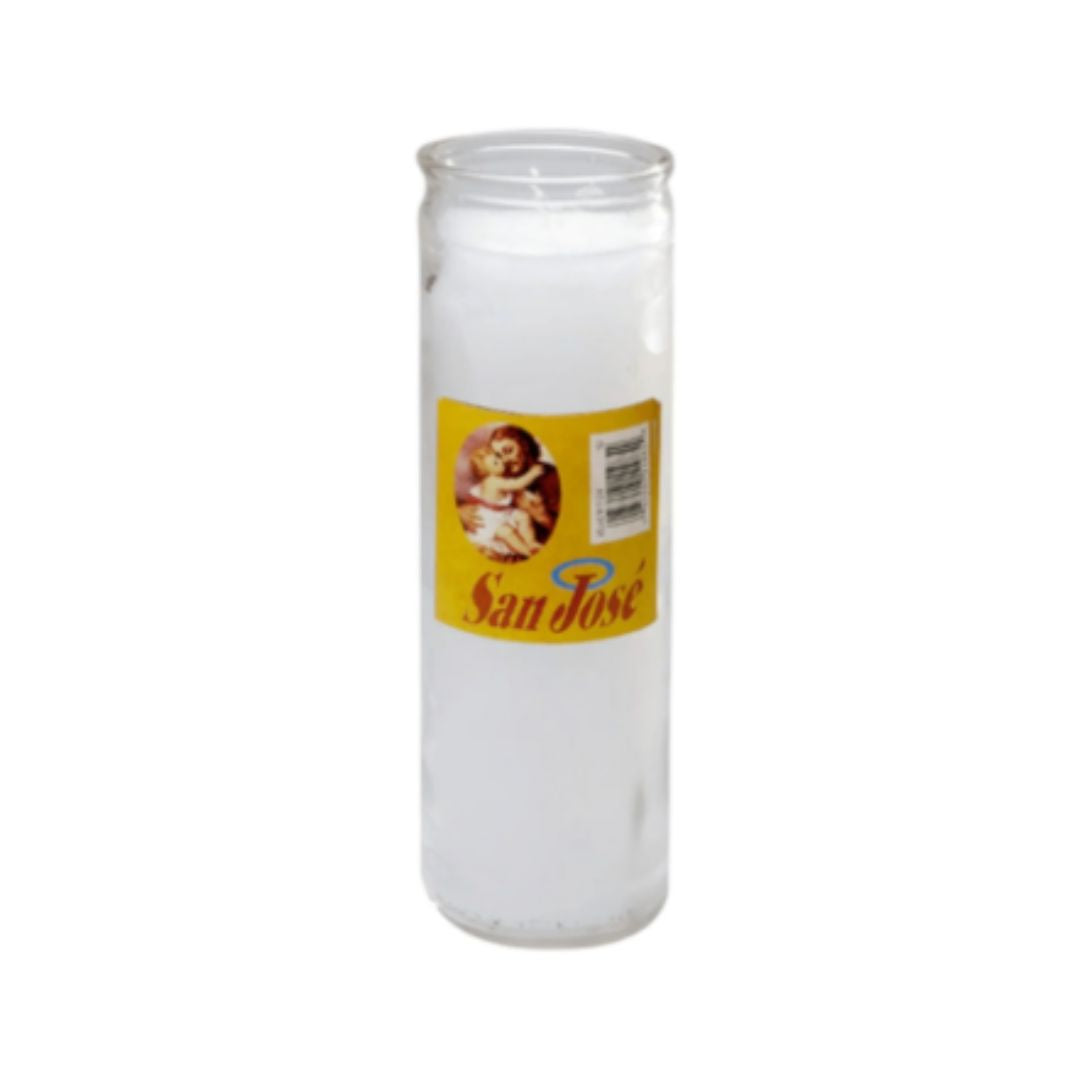VELA VASO 7 DAY BLANCA (42001)