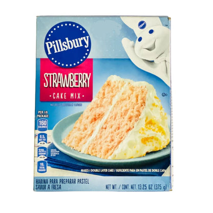 PILLSBURY STRAWBERRY CAKE MIX 13.25 / 12