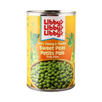 LIBBYS VEGETABLE SWEET PEAS 1 / 425GM