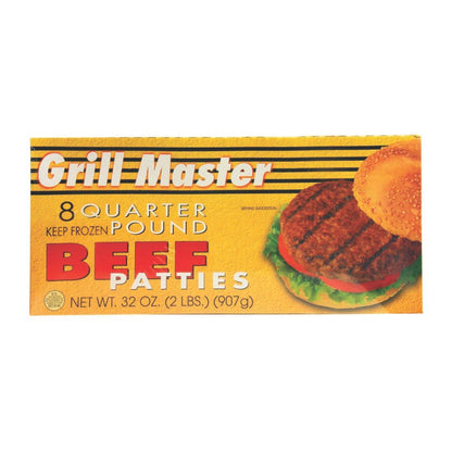 GRILL MASTER BEEF PATIE 2LB