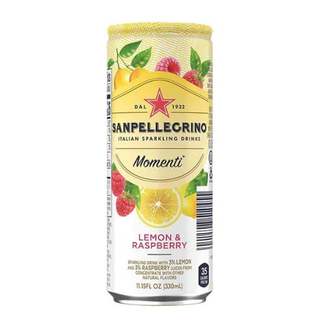 San Pellegrino Momenti Lemon & Raspberry (24-330 mL)