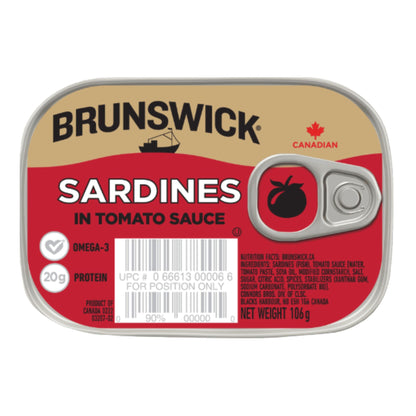 Brunswick Sardines in Tomato Sauce - 106g