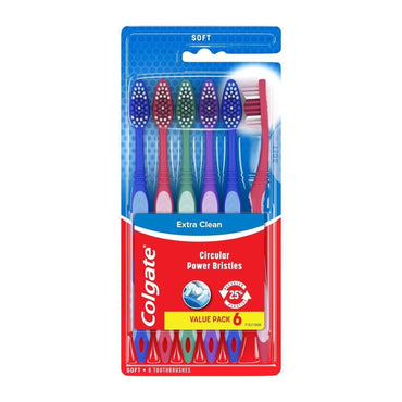 COLGATE TOOTHBRUSH SOFT 6PK / 12