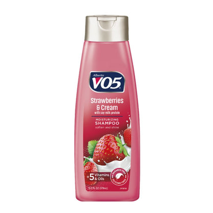 VO5 Strawberries &amp; Cream Moisturizing Hair Shampoo, 15 fl oz