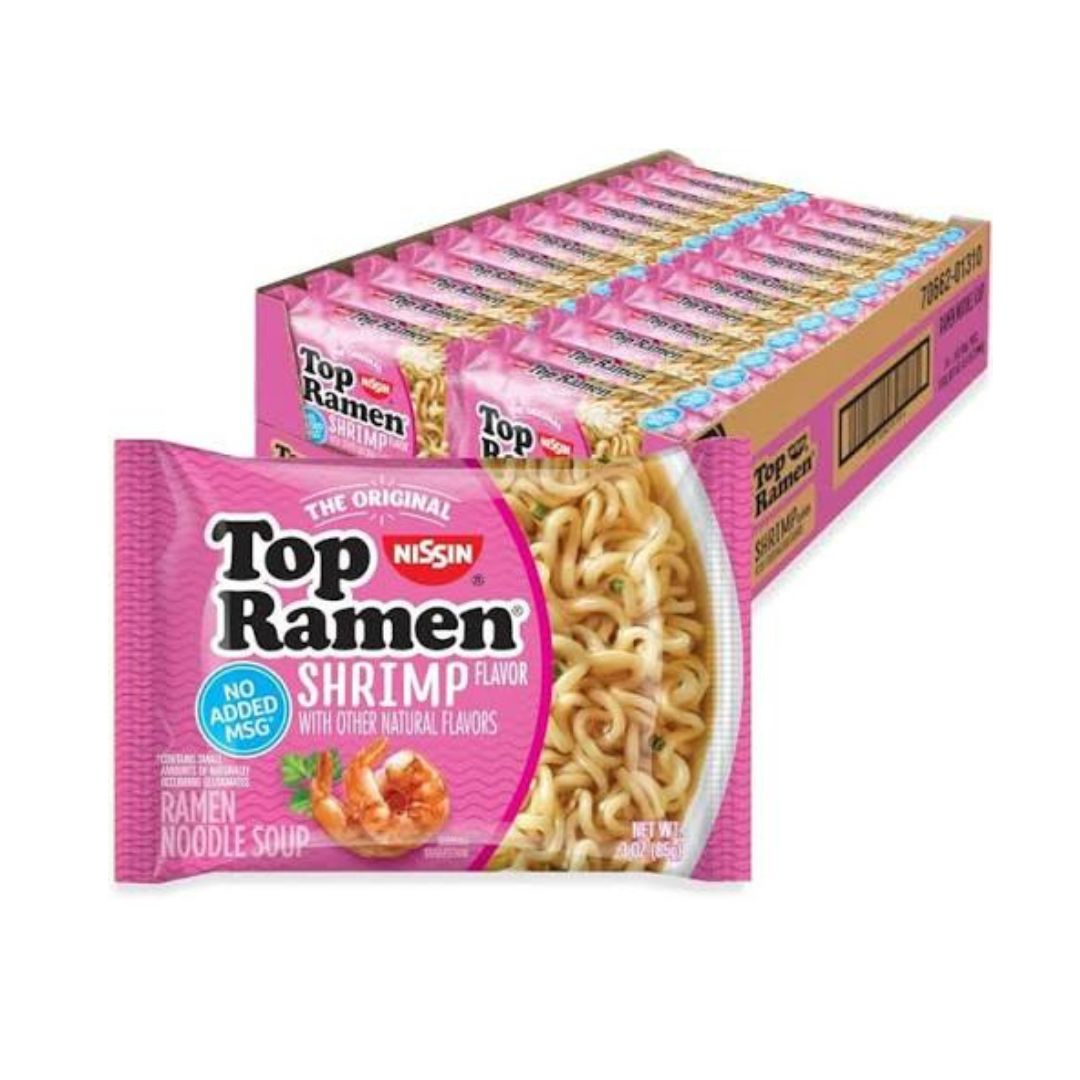 NISSIN TOP RAMEN SHRIMP 3OZ