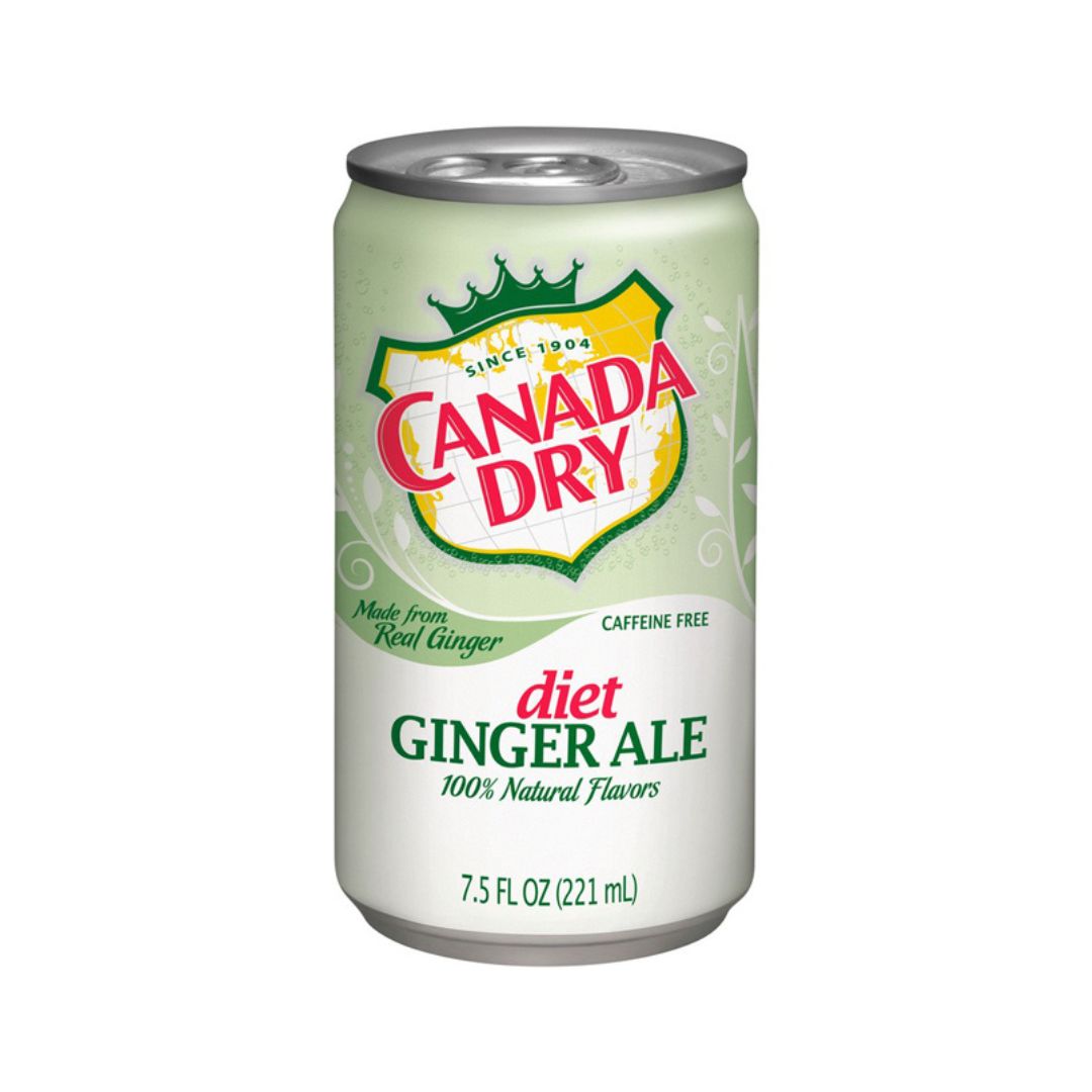CANADA DRY GINGER ALE DIET 12OZ / 24