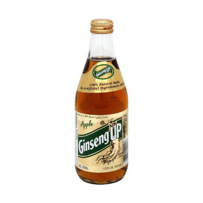 Ginseng UP 100% Natural Apple Soda (12 fl oz)