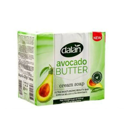 DALAN BAR SOAP AVOCADO BUTTER 90GRX3PK