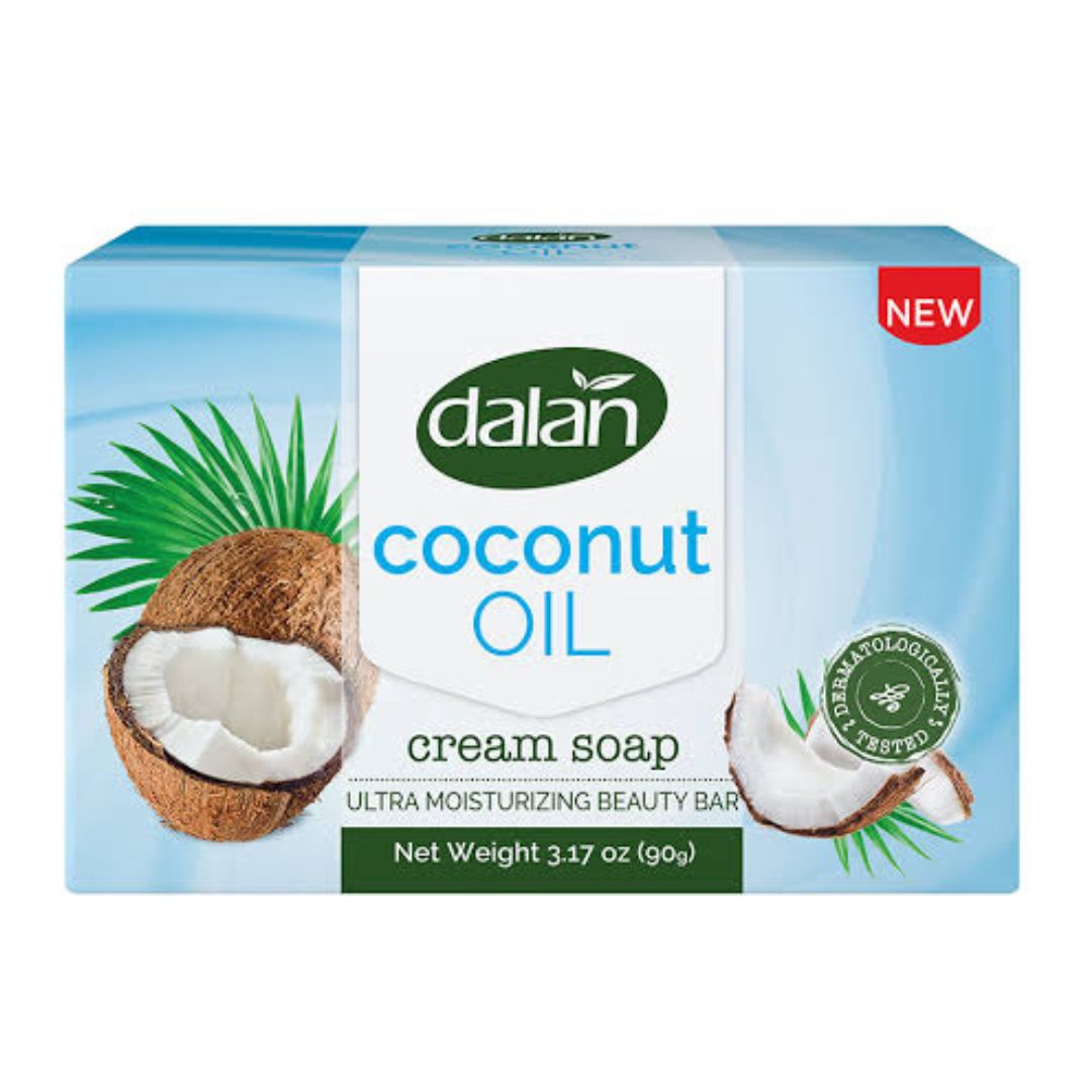 DALAN BAR SOAP COCONUT OIL 90GRX3PK