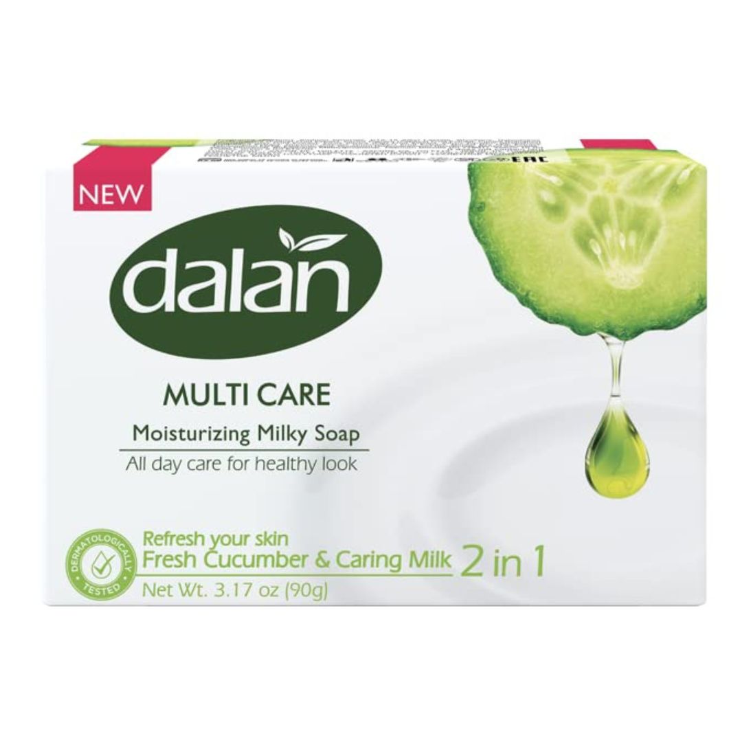 DALAN BAR SOAP FRESH CUCUMBER 90GRX3PK/24