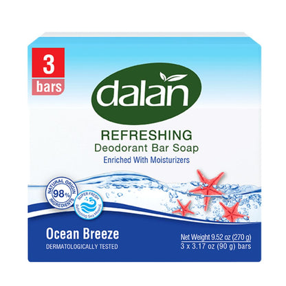 DALAN BAR SOAP OCEAN BREEZE 90GRX3PK