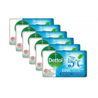 DETTOL SOAP COOL 100GRX6PK/24