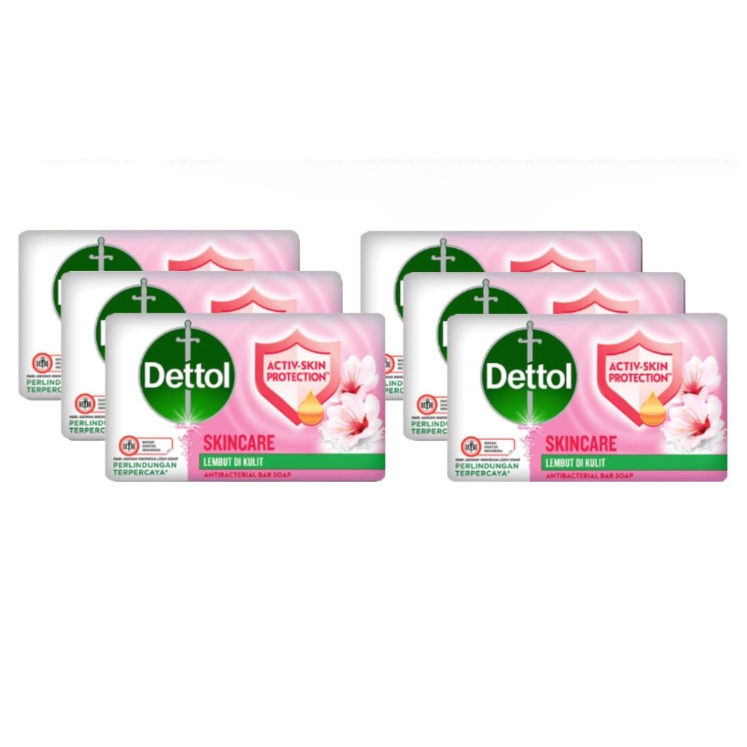 DETTOL BAR SOAP SKINCARE 100GRX6PK