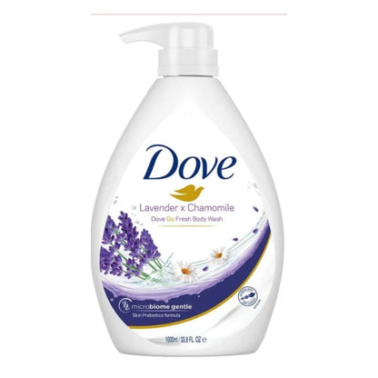 DOVE SHOWERGEL LAVENDER & CHAMOMILE 1LT