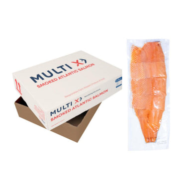 Multi XMulti X Lightly Smoked Salmon SKINLESSS 8OZ / 20