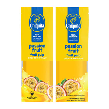 CHIQUITA FRZ PULP PASSION FRUIT 2 X 7OZ