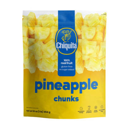 CHIQUITA IQF PINEAPPLE CHUNKS 2.5LB