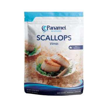 PANAMEI SCALLOPS U/10 PROCESSED IQF 3LB / 8