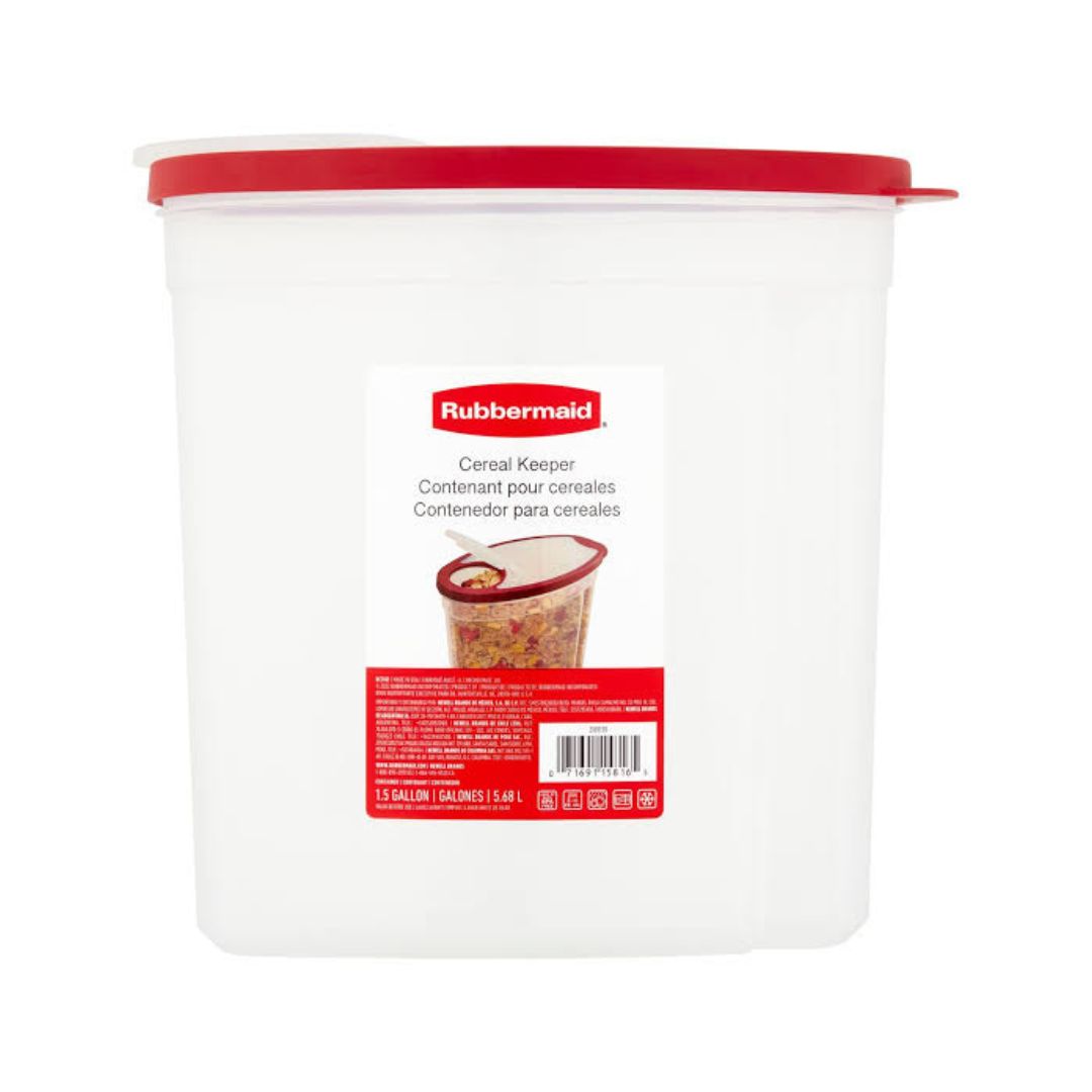 RUBBERMAID CEREAL KEEPER 1.5GA