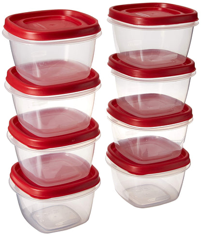 Rubbermaid Easy Find Food Storage Container 1.25 Cup 8Ct/Case