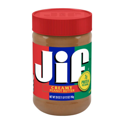 JIF CREAMY PEANUT BUTTER 28OZ / 10