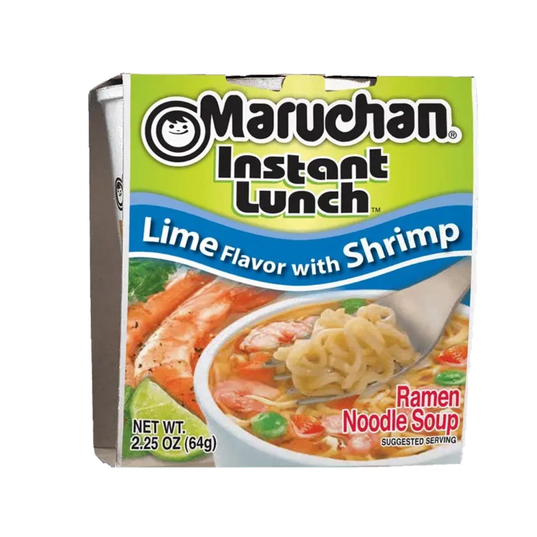 MARUCHAN INSTANT LUNCH LIME SHRIMP 2.25OZ